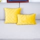 thumbnail image 5 of Almohada clásica de terciopelo holandés a cuadros con bola de lana de encaje, cómoda y exquisita funda de almohada duradera, 5 of 5
