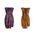 thumbnail image 1 of Peach Couture Élégant Reversible Pashmina Wrap Châle (Pourpre/pompe 2 Pack), 1 of 1