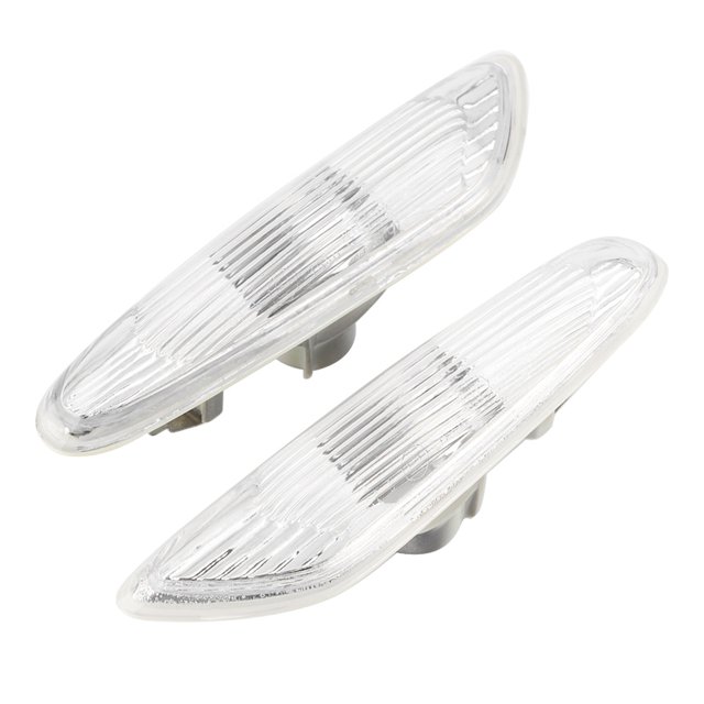 Side Turn Signal Lamp Shell, Side Marker Light Housing Heat Resistant 2pcs Antiwear Replacement For 3 Series E90 E91 For Repair