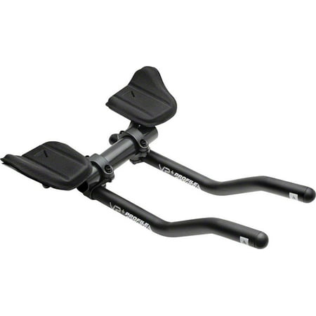 - Profile Design V2 Plus Aluminum Aerobar: with L1 Bracket and F-19 Armrest, Matte Black