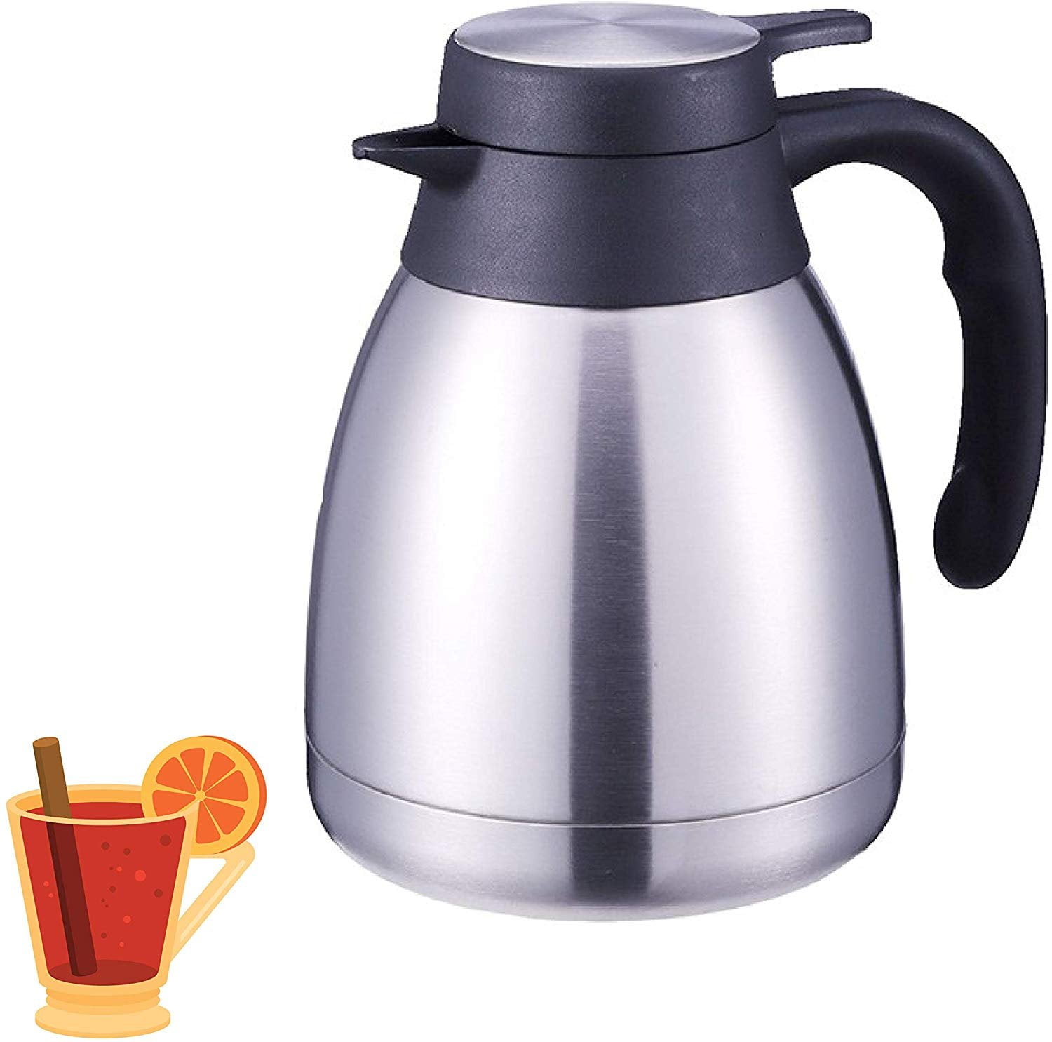 Stainless Steel Thermal Coffee Carafe Double Walled Vacuum Thermos