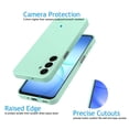 thumbnail image 4 of Njjex for Galaxy A17 Silicone Case - Shockproof Soft Gel Rubber Cover, Anti-Scratch & Slim Fit for Samsung Galaxy A17 5G 2025(6.7 inch), Green, 4 of 7