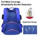 thumbnail image 5 of Mochila escolar Nzahdwu para niños con diseño de dibujos animados, impermeable, azul, 5 of 7