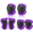 thumbnail image 1 of Knee Pads Set 6 in 1 Protective Gear Kit Knee Elbow Pads with Wrist Guards Safety Protection Pads for Rollerblading Cycling Skating, 1 of 7