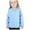 Light blue, variant on Brilliant Toddler Girl&boy Baby Infant Kids Winter Sweater Candy Color Cardigan Solid Color Cardigan Children's Sweater Clearance Clothes under $5.00
