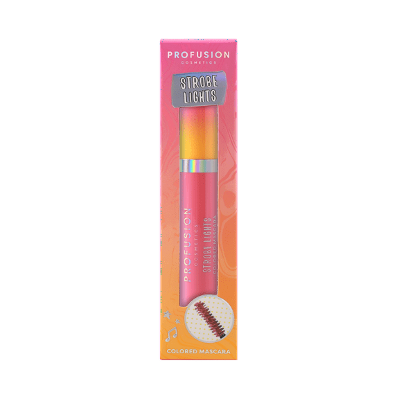 Profusion Cosmetics Festival Strobe Lights Colored Mascara - Trance (Pink)