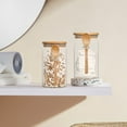 thumbnail image 2 of Glass Spice Jar Containers with Airtight Bamboo Lid and Spoon Food Storage Glass Canisters Clear Glass Container, 2 of 8