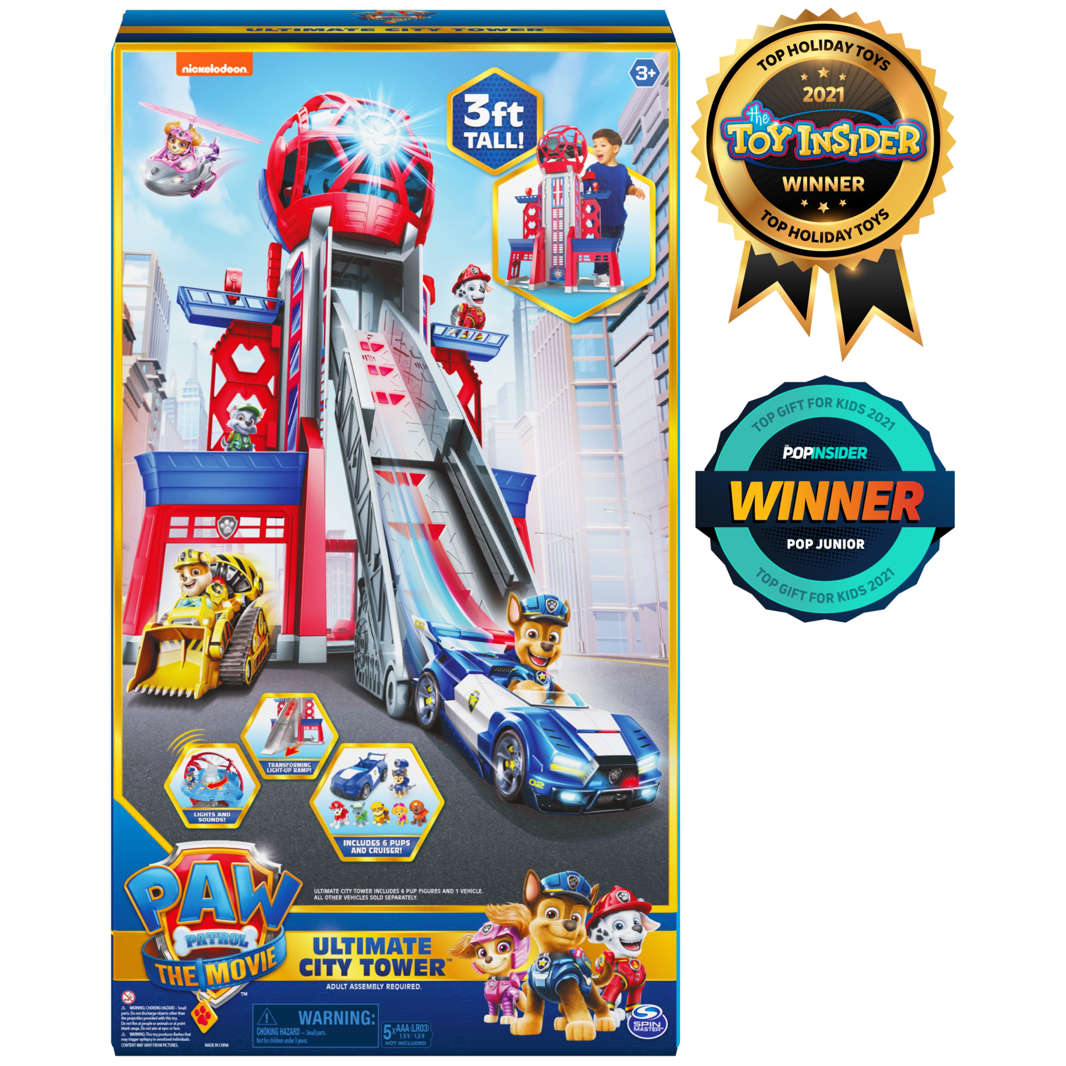 PAW Patrol, Transforming Ultimate City Movie Tower, for Ages 3 and up - image 3 of 10