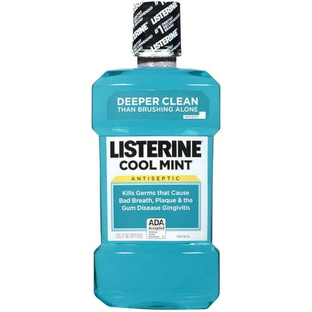 Listerine antiseptic mouthwash