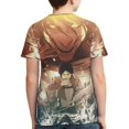 thumbnail image 5 of Attack On Titan Kids T-Shirt 3d Printed Graphic T-Shirts Boys And Girls Short Sleeve Shirts For Youth Kids X-Small, 5 of 7