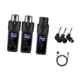 thumbnail image 2 of Transmisor y receptor de micrófono Adaptador de micrófono para mezclador de audio Plug and Play 2 transmite, 2 of 9