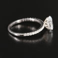 thumbnail image 4 of Eclet Jewels Oval Cut Excellent 1.9 Ct Diamond Ring For Women's - Silver 14k White Gold Over Rings for Women's - Solitaire with Accent Rings for Women's - Engagement Wedding Diamond Rings for Women's, 4 of 9
