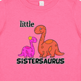 thumbnail image 4 of Inktastic Little Sistersaurus Girls Baby T-Shirt, 4 of 5