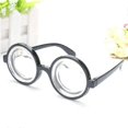 thumbnail image 2 of KAIYANG Gafas de nerd, negras, gafas de cuerno, nerd simpático, idiota especializado, peculiar, carnaval, mardi gras, fiesta temática, disfraz, accesorio, 2 of 4