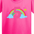 thumbnail image 4 of Inktastic 5th Birthday Rainbow Youth T-Shirt, 4 of 5