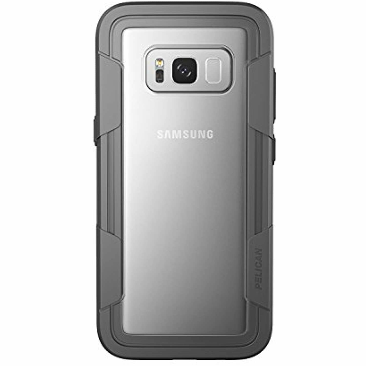 pelican voyager case for samsung galaxy note 8 clear/grey