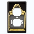 thumbnail image 2 of Metal Light Switch Plate Cover Elegant Paris Purse Frame Mask PRS021, 2 of 13