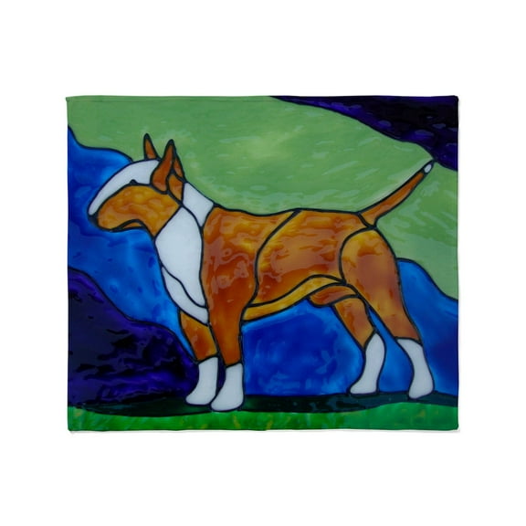 CafePress - Stacked Red Bully Throw Blanket - Soft Fleece Throw Blanket, 50"x60" for All Ages