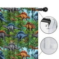 thumbnail image 4 of Blackout Kids Curtains,Colorful Dinosaurs Jungle Scene Pattern Childrens Insulated Curtains Set Of 2,Bedroom Essentials,Toddler Room Decor 42"x54", 4 of 5