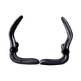 thumbnail image 4 of 2 uds silla de oficina reposabrazos par cómodo pasamanos accesorios para muebles Negro Cola Reposabrazos de repuesto, 4 of 8