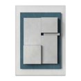 thumbnail image 3 of Póster de pared con fondo artístico de Morandi geométrico Wabi sabi tridimensional abstracto moderno, pintura decorativa en lienzo para el hogar, 3 of 5