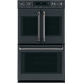 thumbnail image 2 of 2 French-Door Handles; 1 - 30" Handle; 4 Knobs - Brushed Black - CXWDFHKPMBT, 2 of 2
