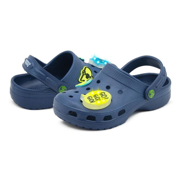 Sandalia Chancla Para Niña Y Niño Bubble Gummers Roca 18-21 azul marino 21