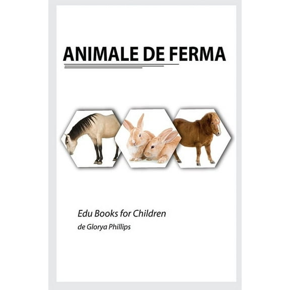 Edu Books for Children Animale de Ferma, (Paperback)
