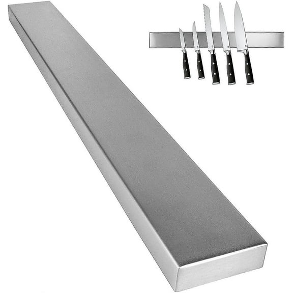 Stainless Steel Magnetic Knife Holder, Utensil Holder, Length 30cm