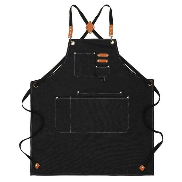 Kitchen Apron, Work Apron, Barbecue Apron, for Barbecue, Restaurant, Garden, Barbecue, Cafe