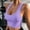 *Purple, variant on Women's Breathable Hiking Tank Top ,U Neck Athletic Tank for Outdoor Activities White,Womens Plus XS