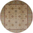 thumbnail image 1 of Ahgly Company Machine Washable Indoor Round Industrial Modern Sienna Brown Area Rugs, 7' Round, 1 of 7