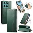 thumbnail image 3 of FOXDOCK Étui Portefeuille pour Motorola Edge 60 Fusion, Étui à Rabat en Cuir PU avec Sangle de Main Élastique Antidérapante, Fentes pour Cartes, 3 of 6