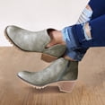 thumbnail image 2 of NECHOLOGY Botas Mujer Adulto Femenino Zapatos Botines mujer Botas de mujer con a la moda de última tendencia de diseño agradable de invierno (Grey, 9), 2 of 4