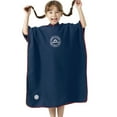 thumbnail image 2 of Poncho de baño Toalla de baño con capucha para niños Toalla de poncho de baño de secado rápido para piscina de playa, 2 of 7