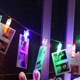 thumbnail image 4 of justharion Photo Clip Holder String Lights Battery Powered Christmas Decoration Fairy String LED Lights, 4 of 4