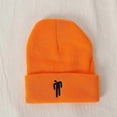 thumbnail image 1 of Billie Eilish Unisex Hip-hop Casual Bonnet Embroidery Beanie Hat for Winter Durable Reusable, 1 of 2