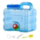thumbnail image 2 of Contenedor de agua Cubo de agua para exteriores con grifo Recipiente para beber antifugas Tanque de agua Jarra de agua para conducir RV Picnic 75 l sin grifo de repuesto, 2 of 8