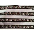 thumbnail image 4 of oneOone Cotton Poplin Maroon Fabric Leaves & Floral Block Sewing Material Print Fabric By The Yard 56 Inch Wide, 4 of 4