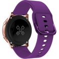 thumbnail image 1 of Correa de 22mm/20mm para Samsung Galaxy watch 4/4 Classic/5/5 pro/46mm/42mm/3/s3, pulsera de silicona para reloj inteligente Active 2, banda de 44mm y 40mm Deng Xun unisex, 1 of 2