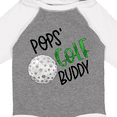 thumbnail image 4 of Inktastic Pops' Golf Buddy with Golf Ball Boys or Girls Long Sleeve Baby Bodysuit, 4 of 5