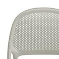 thumbnail image 6 of Shay Indoor and Outdoor Stackable Chair - Cement Gray - Set of 2, 6 of 7