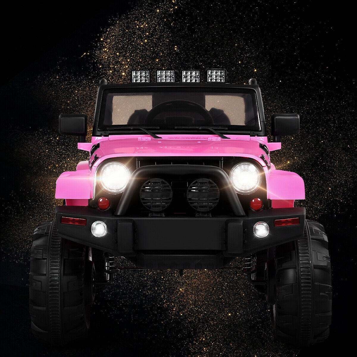 Topbuy Pink 12 V Electric Truck Powered Ride-On