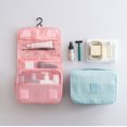 thumbnail image 4 of Foldable Travel Cosmetic Bag Outdoor Storage Bag Large Capacity Portable Hanging Hook Washing Bag, 4 of 7