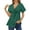 Green, variant on EDHITNR Spring Tops for Women 2024 Women's Plus Size Tops Short Sleeve Tee V Neck Tunic Blouses S-2XL
