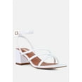 thumbnail image 2 of Right Pose Faux Leather Block Heel Sandals, 2 of 10