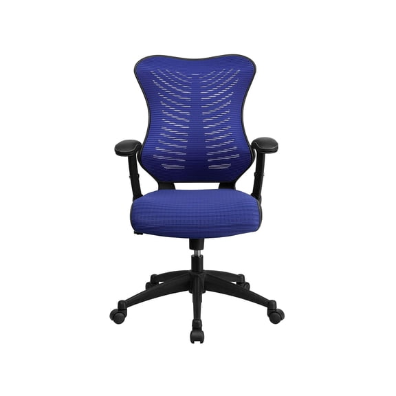 UrbanPro High Back Mesh Office Chair in Blue