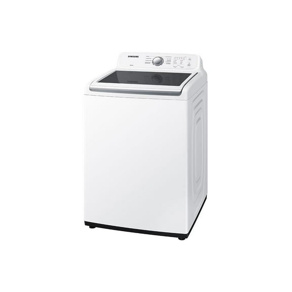 Lavadora Samsung Carga Superior 20 Kg Tapa Cristal Blanca