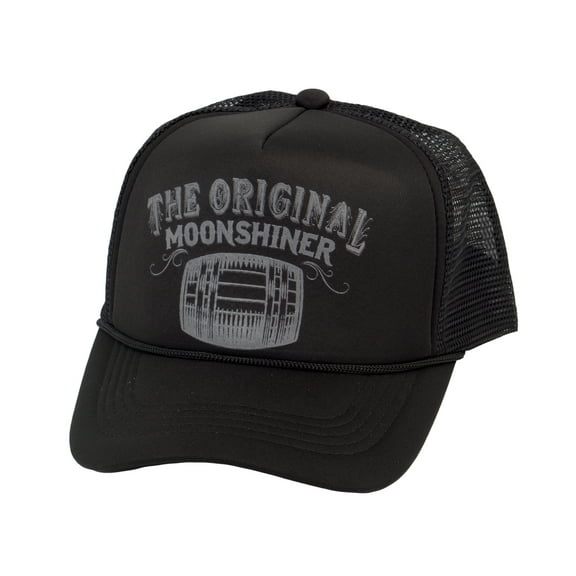Men's Original Moonshiner Trucker Hat, Black
