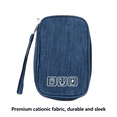 thumbnail image 7 of GJX 2026 New Easy to Carry Waterproof Cable Organizer Bag Undeformable Polyester Tech Cord Storage Pouch Electronics Accessories for Travel,Home,Office,Outdoor, 7 of 7